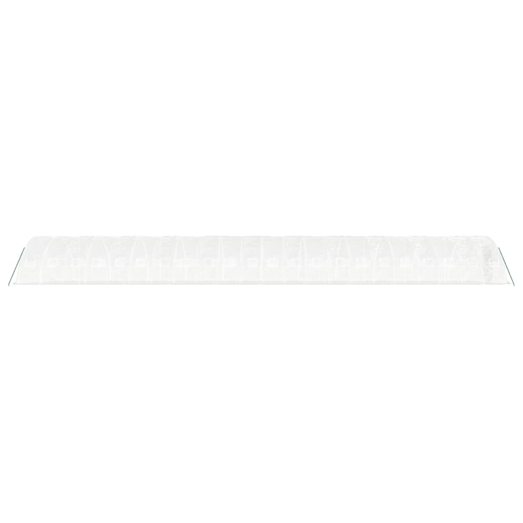 Serra con Telaio in Acciaio Bianco 110 m² 22x5x2,3 m | homemem39