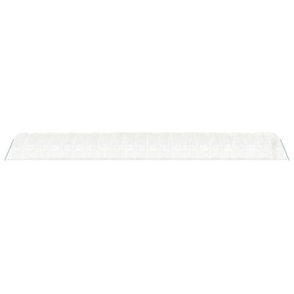 Serra con Telaio in Acciaio Bianco 110 m² 22x5x2,3 m | homemem39