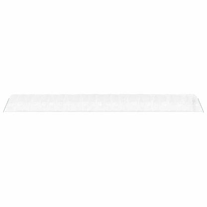 Serra con Telaio in Acciaio Bianco 120 m² 24x5x2,3 m | homemem39