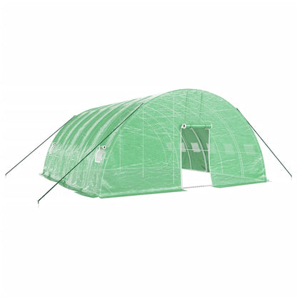 Serra con Telaio in Acciaio Verde 36 m² 6x6x2,85 m | homemem39