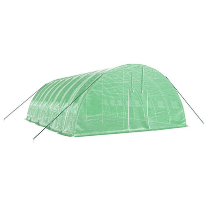 Serra con Telaio in Acciaio Verde 48 m² 8x6x2,85 m | homemem39