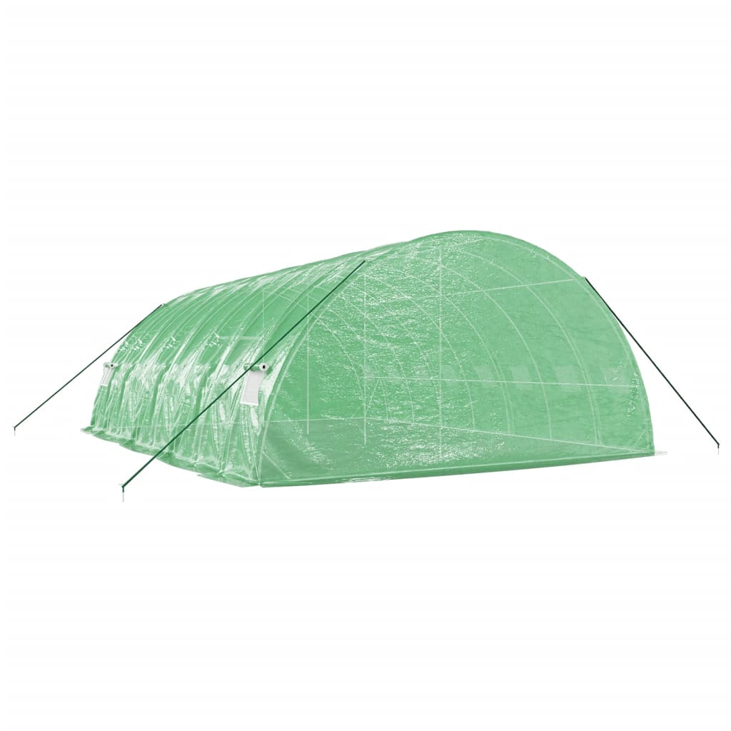 Serra con Telaio in Acciaio Verde 48 m² 8x6x2,85 m | homemem39