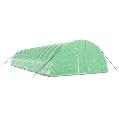 Serra con Telaio in Acciaio Verde 96 m² 16x6x2,85 m | homemem39