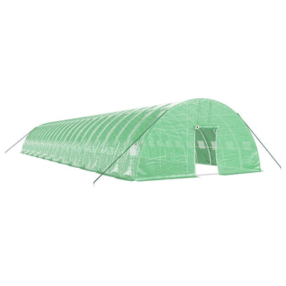 Serra con Telaio in Acciaio Verde 132 m² 22x6x2,85 m
