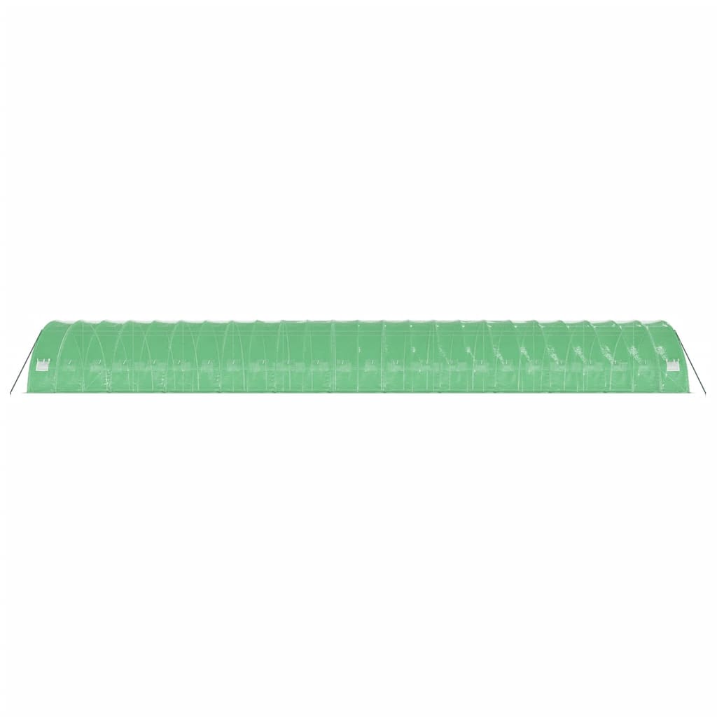 Serra con Telaio in Acciaio Verde 144 m² 24x6x2,85 m | homemem39