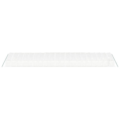 Serra con Telaio in Acciaio Bianco 120 m² 20x6x2,85 m | homemem39