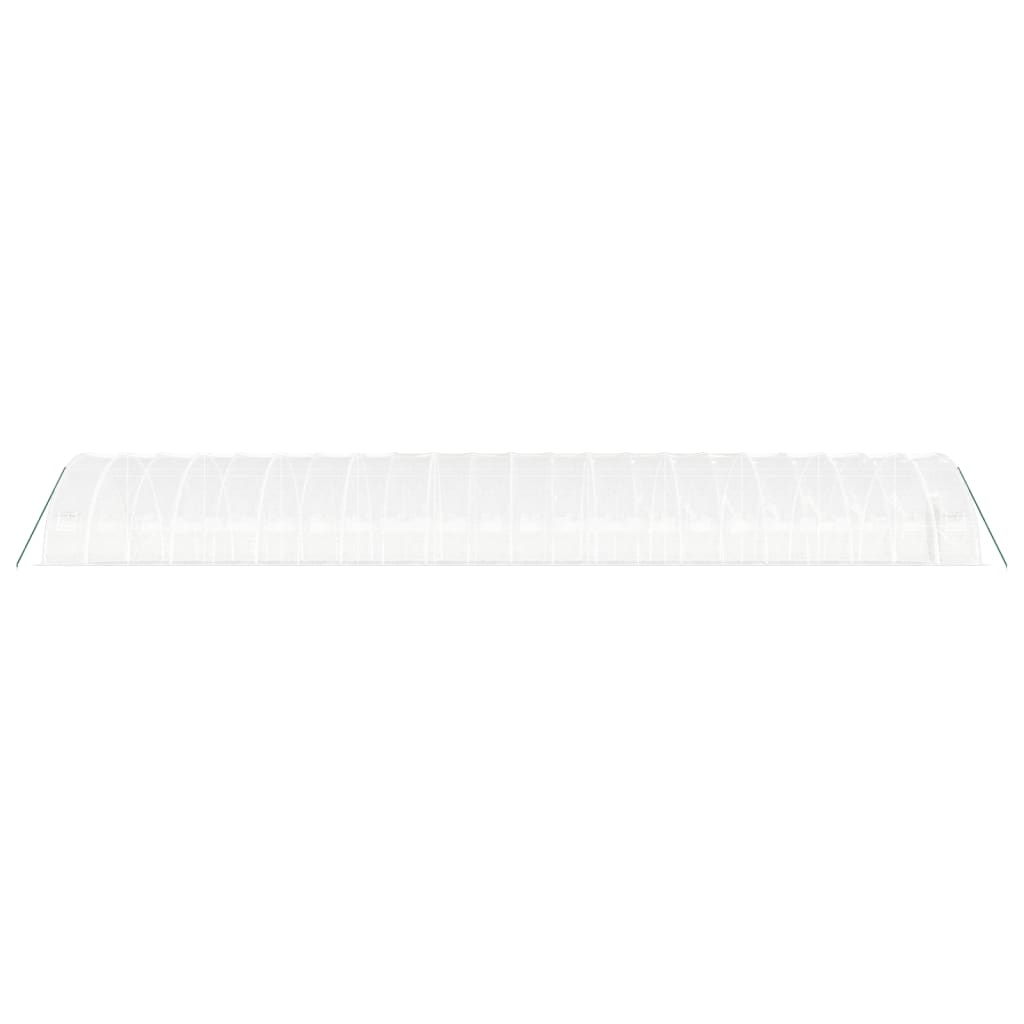Serra con Telaio in Acciaio Bianco 132 m² 22x6x2,85 m | homemem39