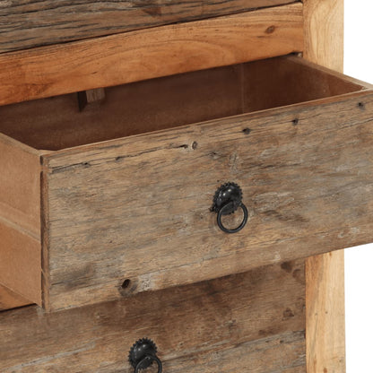 Credenza 55x33x75 cm in Legno Massello di Acacia