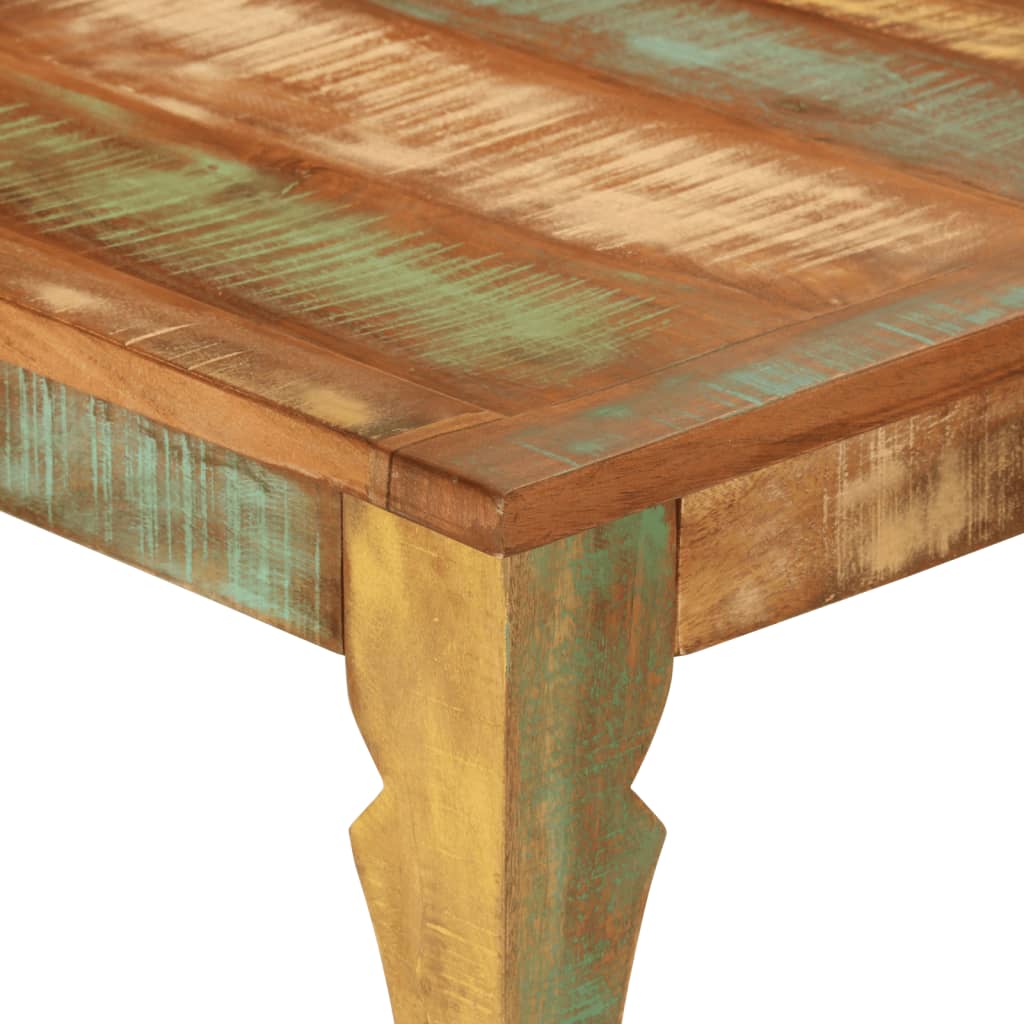 Tavolo da Pranzo 110x52x76 cm in Legno Massello di Recupero | homemem39