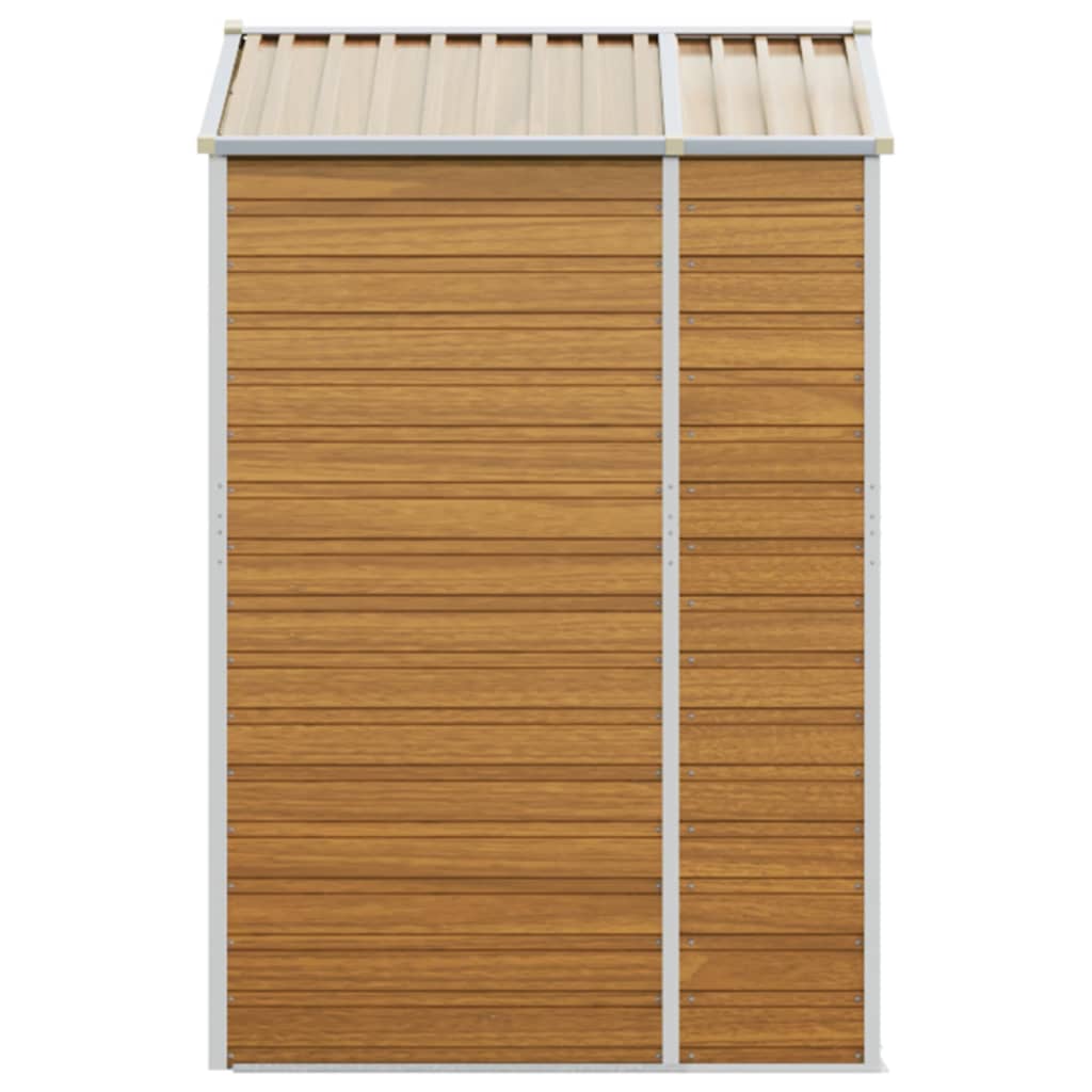 Capanno Giardino Marrone Chiaro 191x130x198cm Acciaio Zincato | homemem39