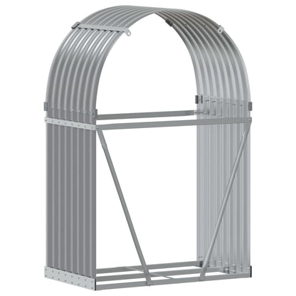 Portaceppi Grigio Chiaro 80x45x120 cm in Acciaio Zincato - homemem39