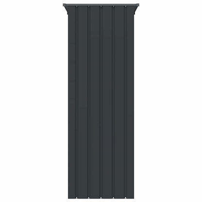 Gabbia per Uccelli Antracite 115x78x200 cm in Acciaio Zincato | homemem39
