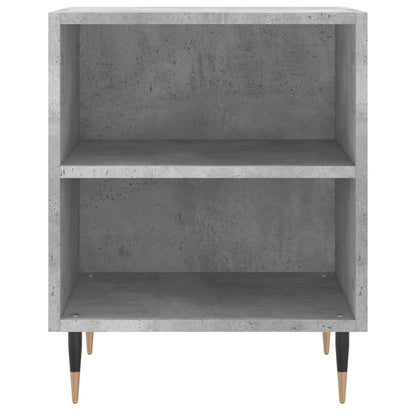 Comodini 2 pz Grigio Cemento 40x30x50 cm in Legno Multistrato - homemem39