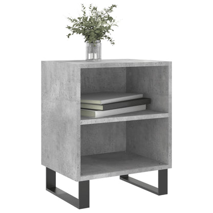 Comodini 2 pz Grigio Cemento 40x30x50 cm in Legno Multistrato - homemem39
