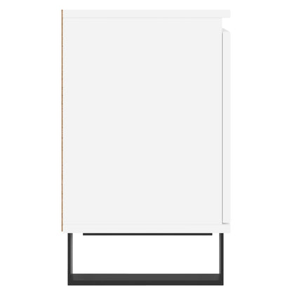 Comodini 2 pz Bianchi 40x30x50 cm in Legno Multistrato - homemem39