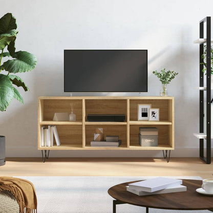 Mobile Porta TV Rovere Sonoma 103,5x30x50 cm Legno Multistrato