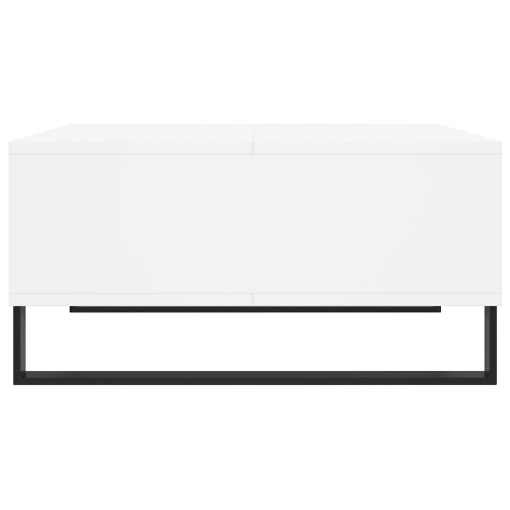 Tavolino da Salotto Bianco 60x60x30 cm in Legno Multistrato | homemem39