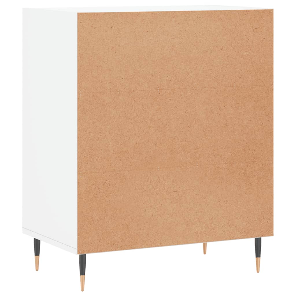 Credenza Bianca 57x35x70 cm in Legno Multistrato - homemem39