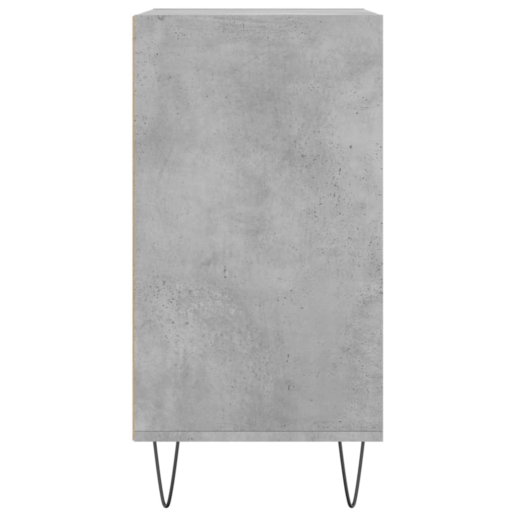 Credenza Grigio Cemento 57x35x70 cm in Legno Multistrato - homemem39