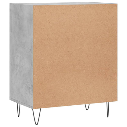 Credenza Grigio Cemento 57x35x70 cm in Legno Multistrato - homemem39
