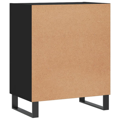 Credenza Nera 57x35x70 cm in Legno Multistrato - homemem39