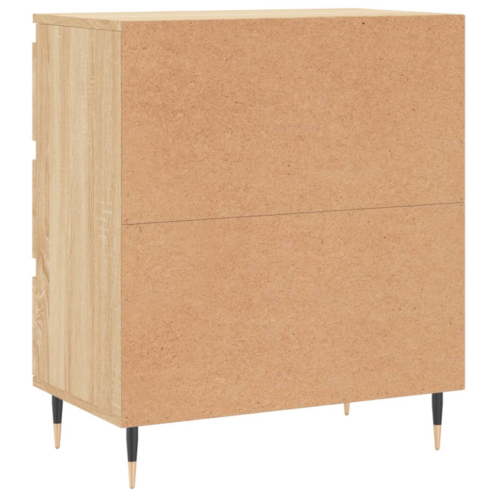 Credenza Rovere Sonoma 60x35x70 cm in Legno Multistrato - homemem39