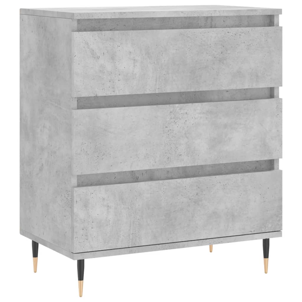Credenza Grigio Cemento 60x35x70 cm in Legno Multistrato - homemem39