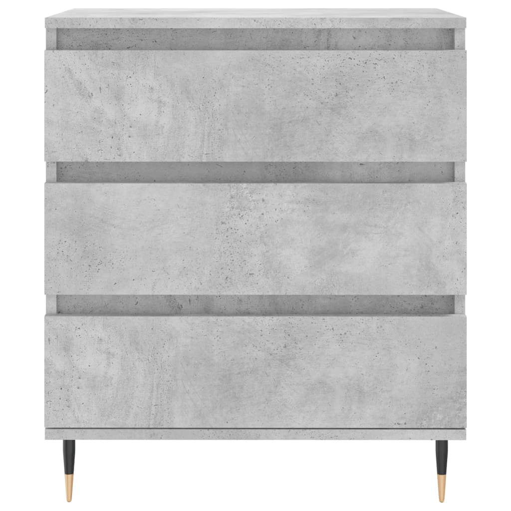 Credenza Grigio Cemento 60x35x70 cm in Legno Multistrato - homemem39