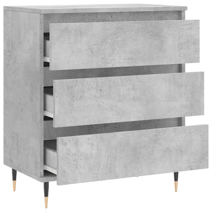 Credenza Grigio Cemento 60x35x70 cm in Legno Multistrato - homemem39