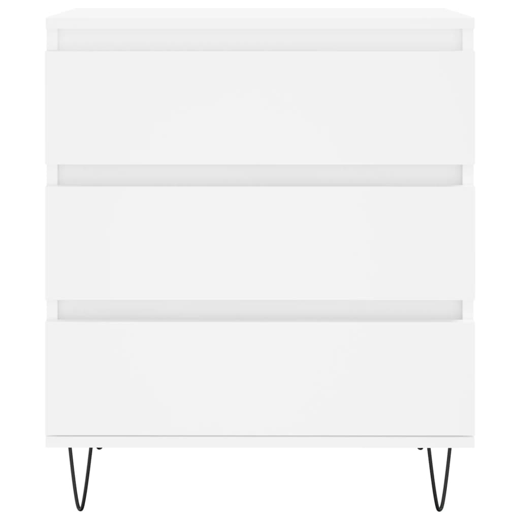 Credenza Bianca 60x35x70 cm in Legno Multistrato - homemem39