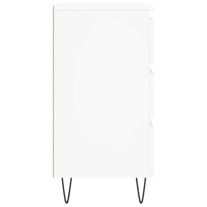 Credenza Bianca 60x35x70 cm in Legno Multistrato - homemem39