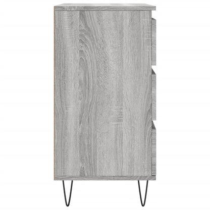 Credenza Grigio Sonoma 60x35x70 cm in Legno Multistrato - homemem39