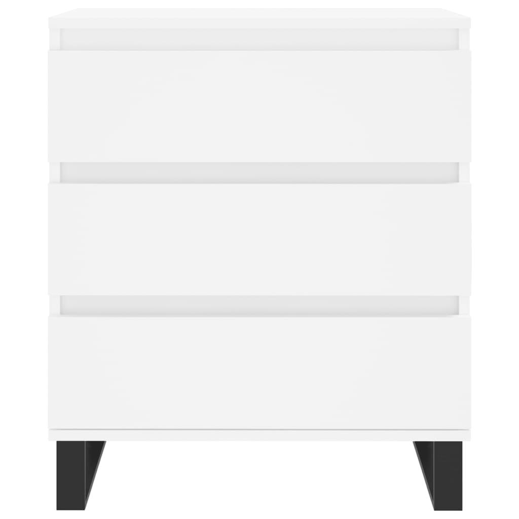 Credenza Bianca 60x35x70 cm in Legno Multistrato - homemem39