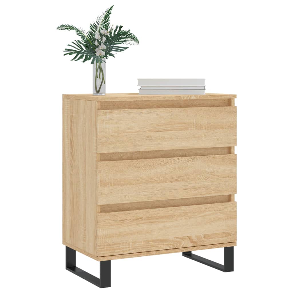 Credenza Rovere Sonoma 60x35x70 cm in Legno Multistrato - homemem39