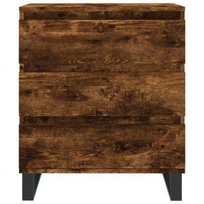 Credenza Rovere Fumo 60x35x70 cm in Legno Multistrato - homemem39