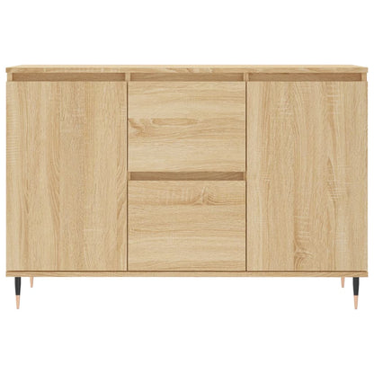Credenza Rovere Sonoma 101,5x35x70 cm in Legno Multistrato - homemem39