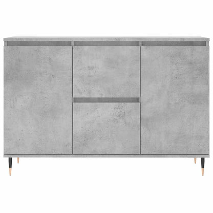 Credenza Grigio Cemento 101,5x35x70 cm in Legno Multistrato | homemem39
