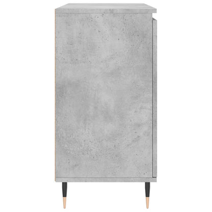 Credenza Grigio Cemento 101,5x35x70 cm in Legno Multistrato | homemem39