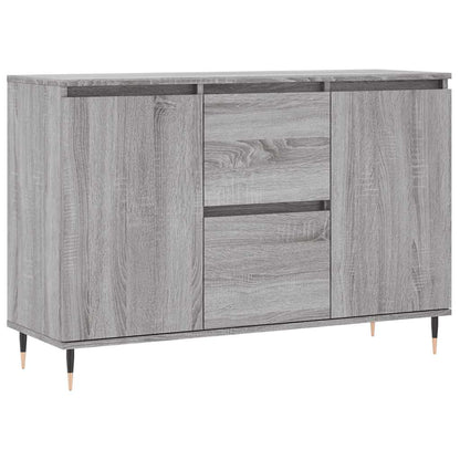 Credenza Grigio Sonoma 101,5x35x70 cm in Legno Multistrato | homemem39