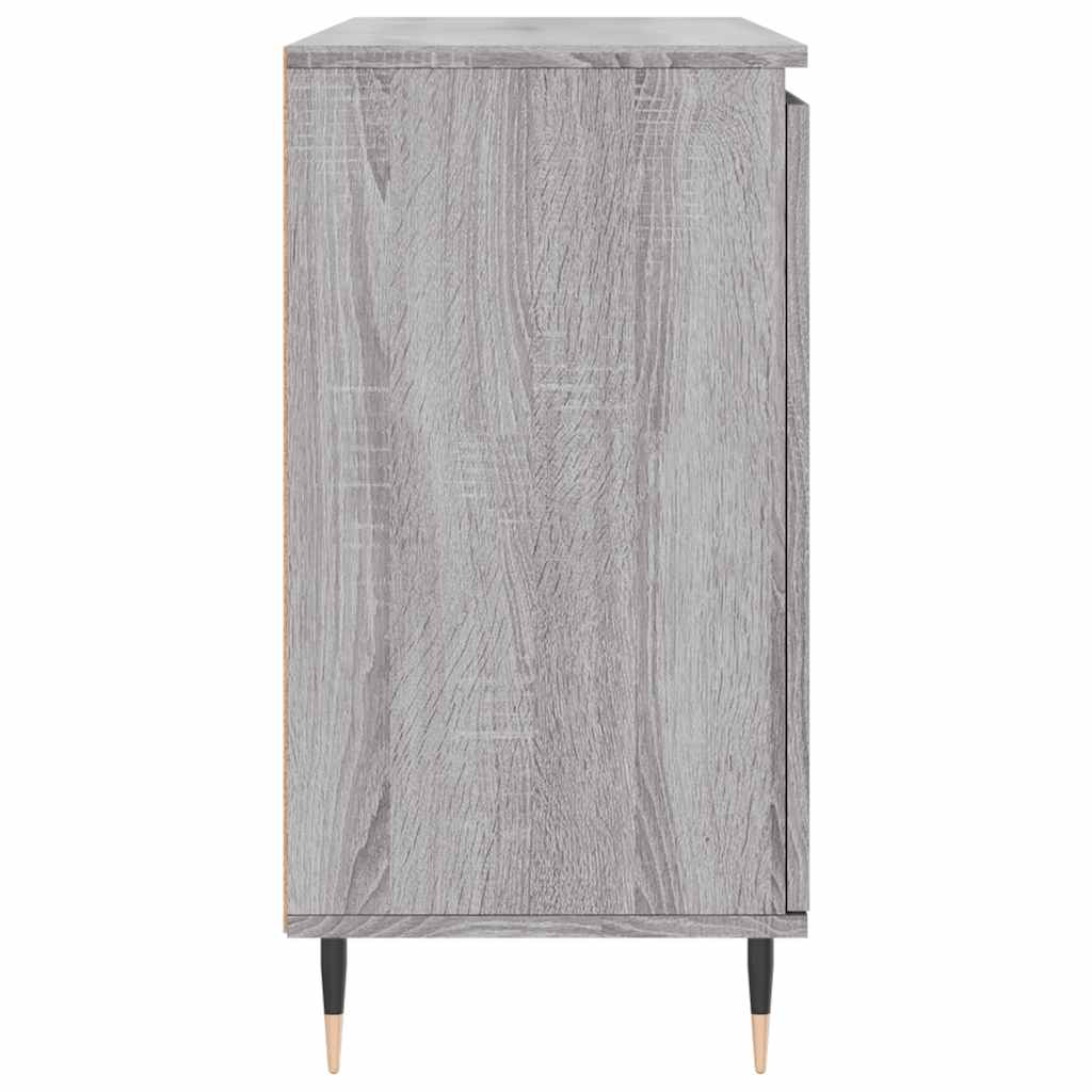 Credenza Grigio Sonoma 101,5x35x70 cm in Legno Multistrato | homemem39