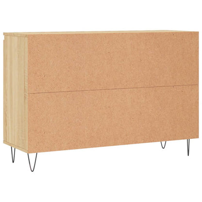 Credenza Rovere Sonoma 101,5x35x70 cm in Legno Multistrato - homemem39