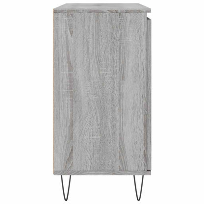 Credenza Grigio Sonoma 101,5x35x70 cm in Legno Multistrato | homemem39