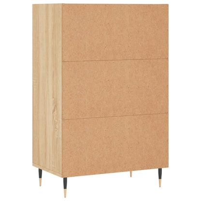 Credenza Rovere Sonoma 57x35x90 cm in Legno Multistrato - homemem39