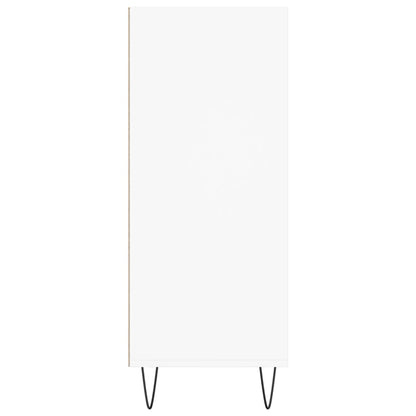 Credenza Bianca 57x35x90 cm in Legno Multistrato - homemem39