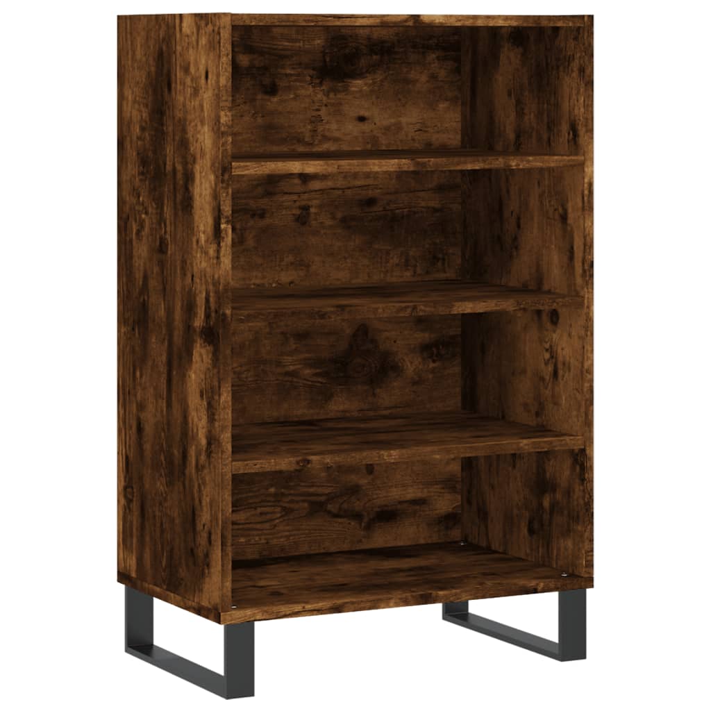 Credenza Rovere Fumo 57x35x90 cm in Legno Multistrato - homemem39