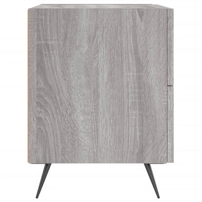 Comodini 2 pz Grigio Sonoma 40x35x47,5 cm in Legno Multistrato - homemem39