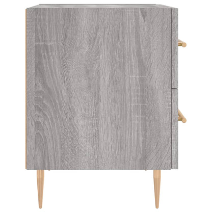 Comodino Grigio Sonoma 40x35x47,5 cm in Legno Multistrato - homemem39