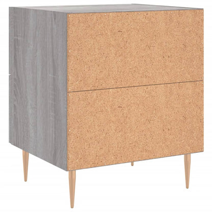 Comodino Grigio Sonoma 40x35x47,5 cm in Legno Multistrato - homemem39