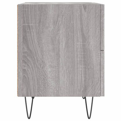 Comodini 2 pz Grigio Sonoma 40x35x47,5 cm in Legno Multistrato - homemem39