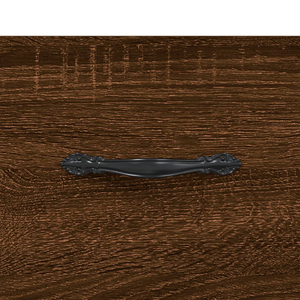 Comodini 2 pz Rovere Marrone 40x35x47,5 cm in Legno Multistrato - homemem39